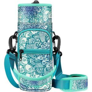 Water Bottle Carrier Bag Sling Case, Sports Water Bottle Pouch Holder Sleeve